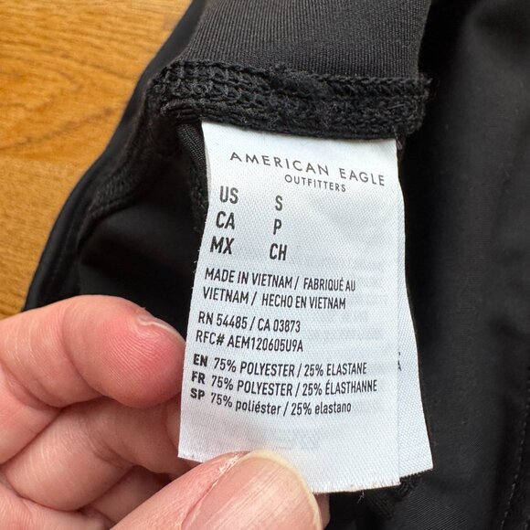 American Eagle The Everything Pocket Bike Short Black Size Small - Picture 4 of 10